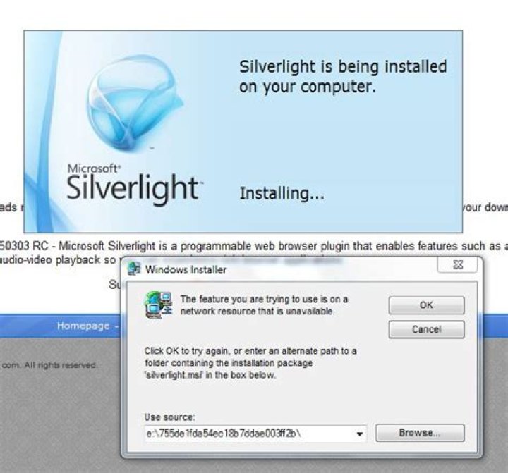 Windows Installer won't let me install anything ?