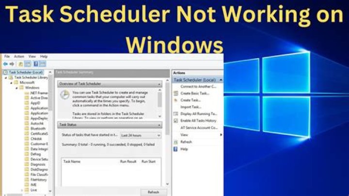 Windows Task Scheduler task doesn't run