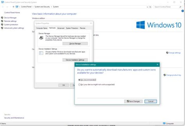 Windows update automatically download drivers