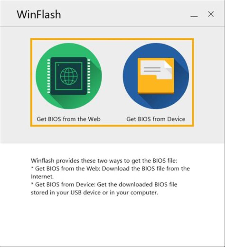 WinFlash doesn't update Bios when battery is removed