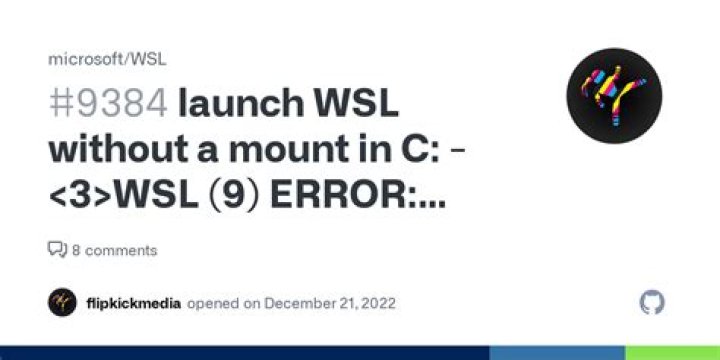 WSL doesn't want to launch