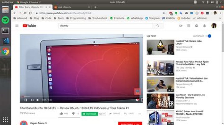 Youtube Player Glitch on Ubuntu 18.04