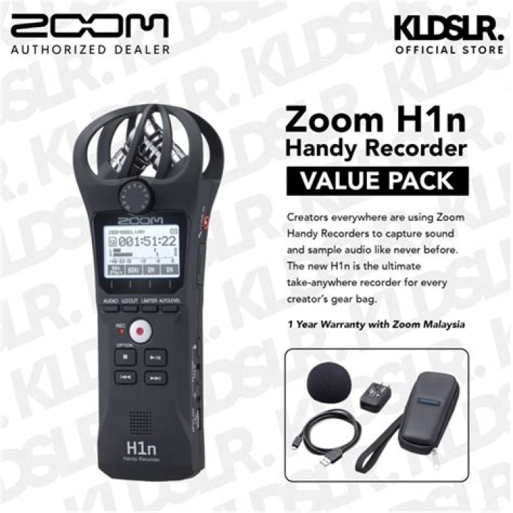 Zoom H1n recorder not recognised by Windows 10. Only charges the device